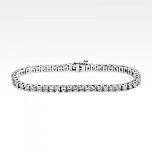 Diamond Tennis Bracelet in 14k White Gold (4 ct. tw.)