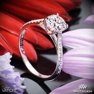 Vatche Melody Diamond Engagement Ring set with a 0.9ct Expert Selection