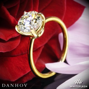 Danhov Classico Solitaire Engagement Ring with a 1.598ct Expert Selection