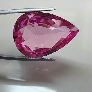 Beautiful 214.50 cts Pear shape Pink color Size 18 x 13. Clear cuttings and in good condition.... Limited