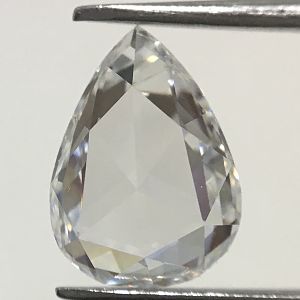 1.11CT ROSE CUT PEAR D VVS2 GIA#6245746951