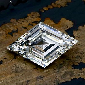 1.00ct Step cut Lozenge