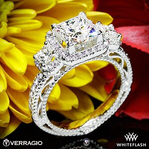 Customized Verragio Diamond Engagement Ring