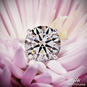 Love is in the air with this Semi-Customized Broadway Solitaire Engagement Ring