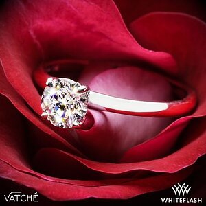 Vatche Charis Solitaire Engagement Ring