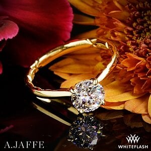 A.Jaffe Solitaire Engagement Ring