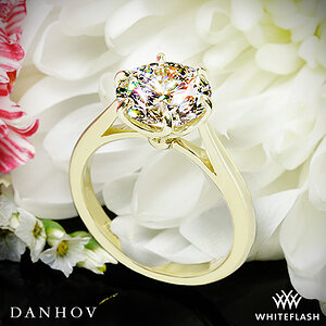 Danhov Classico Solitaire Engagement Ring