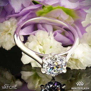 Vatche Felicity Solitaire Engagemnent Ring