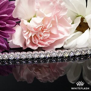 Semi-Custom 4-Prong Diamond Bracelet by Whiteflash