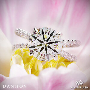Danhov Eleganza Diamond Engagement Ring