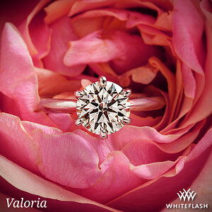 Valoria Petite Six-Prong Solitaire Engagement