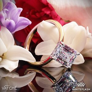 Vatche Charis Solitaire Engagement Ring