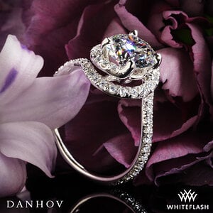 Danhov Abbracio Diamond Engagement Ring