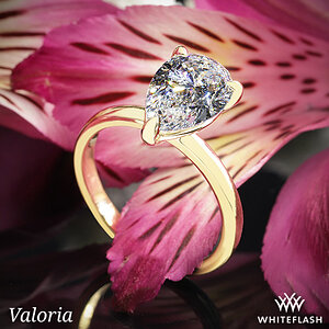 Valoria Three Prong Solitaire Engagement Ring
