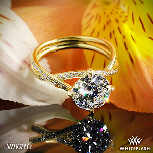 Simon G. Fabled Diamond Engagement Ring