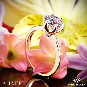 A.Jaffe Classics Solitaire Engagement Ring