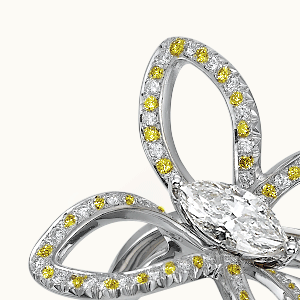 Media '.87ct White & Fancy Yellow Open Butterfly' in category 'James Allen'