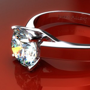 11116-Cross Prong Solitaire Setting