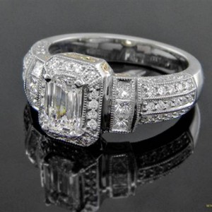 Two-Tone with Emerald cut