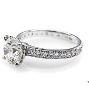 Custom Harmony Diamond Engagement Ring