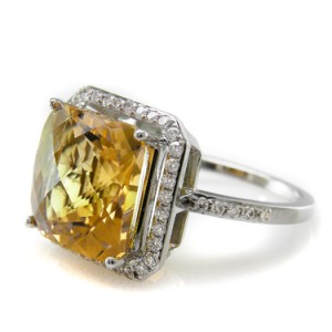 Citrine Cocktail Ring