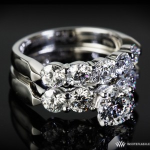 Custom 5 Stone Diamond Engagement Ring