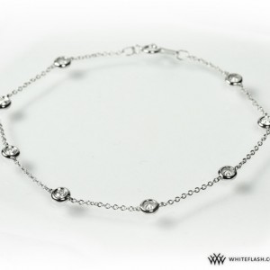 Whiteflash's Diamonds by the Yard Bracelet