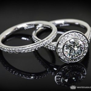 Halo Diamond Engagement Ring