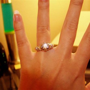 Jenn's engagement ring