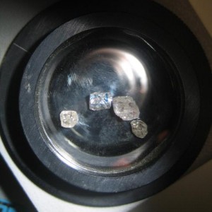 Polariscope showing stress