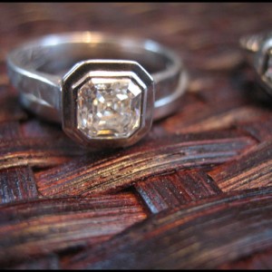 LaurenThePartier's Asscher Halo with OEC in the background