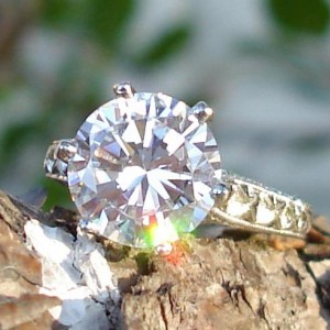 4 + carat round brilliant