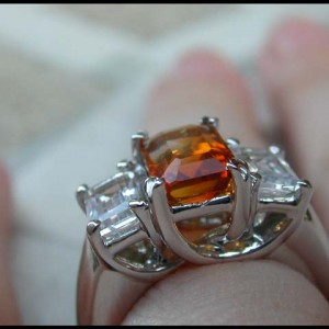 LaurenThePartier's Citrine 3 Stone RHR