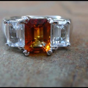 LaurenThePartier's Citrine 3 Stone RHR