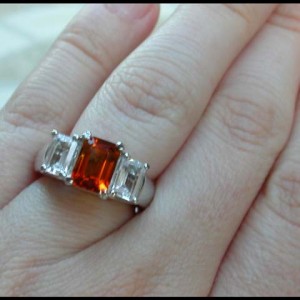 LaurenThePartier's Citrine 3 Stone RHR