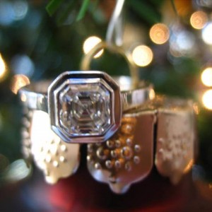 LaurenThePartier's Asscher on The Christmas Tree