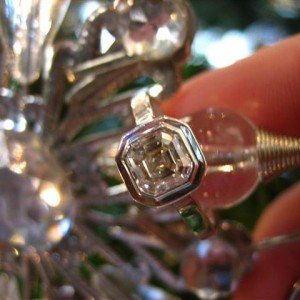 LaurenThePartier's Asscher on The Christmas Tree