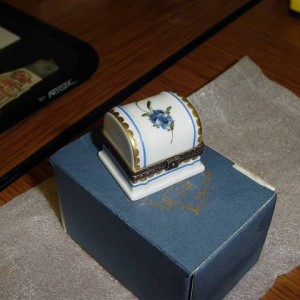 Custom Limoges Ring Box