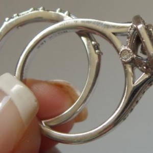 Pave Asscher Halo and Band