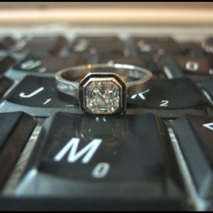 LaurenThePartier's Asscher Engagement Ring