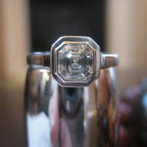 LaurenThePartier's Asscher Engagement Ring