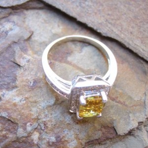 LaurenThePartier's 1.19 ct. Yellow Sapphire RHR