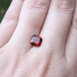 LaurenThePartier's 1.43 ct. Red Malaya Garnet