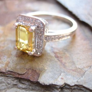 LaurenThePartier's 1.19 ct. Yellow Sapphire RHR