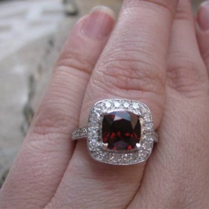 LaurenThePartier's 1.43 ct. Red Malaya Garnet