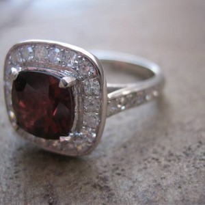 LaurenThePartier's 1.43 ct. Red Malaya Garnet