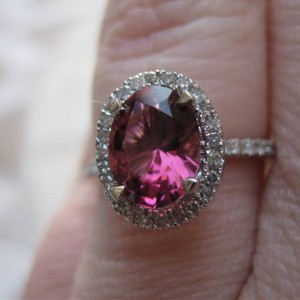 LaurenThePartier's 1.15 Pink Tourmaline cut by Daniel Stair