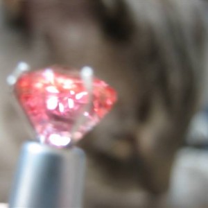 LaurenThePartier's 2.03 ct. Cushion Padparadscha