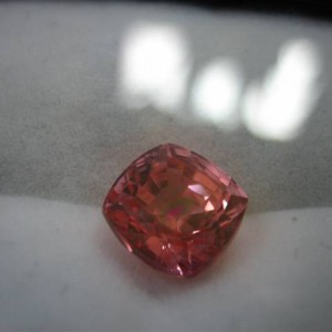 LaurenThePartier's 2.03 ct. Cushion Padparadscha