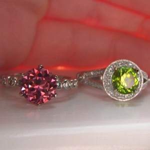 LaurenThePartier's Peridot and Tourmaline